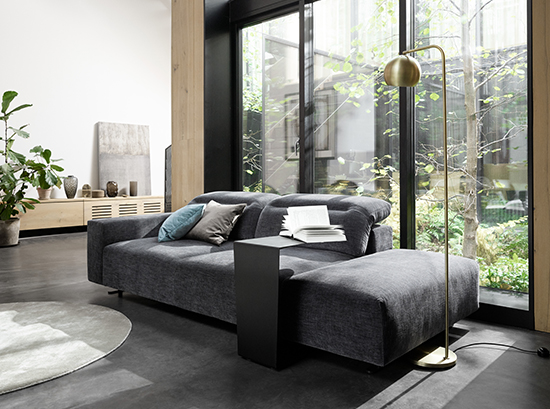 Hampton Scandinavian sofa - grey